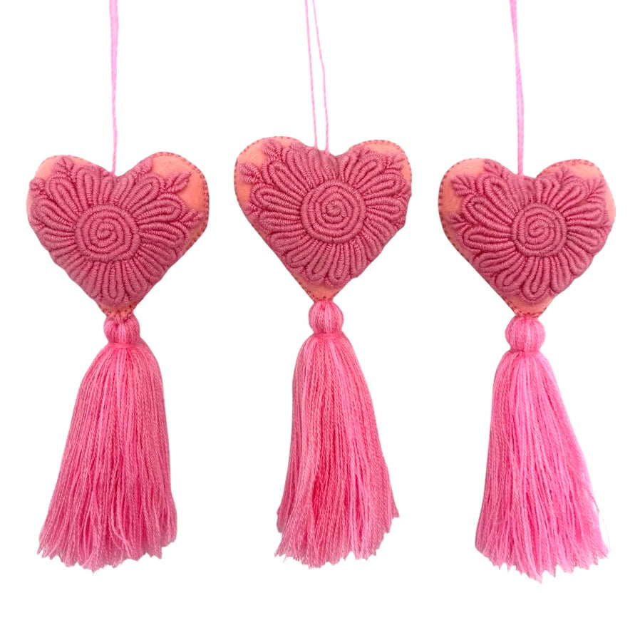 Heart Bag Charms