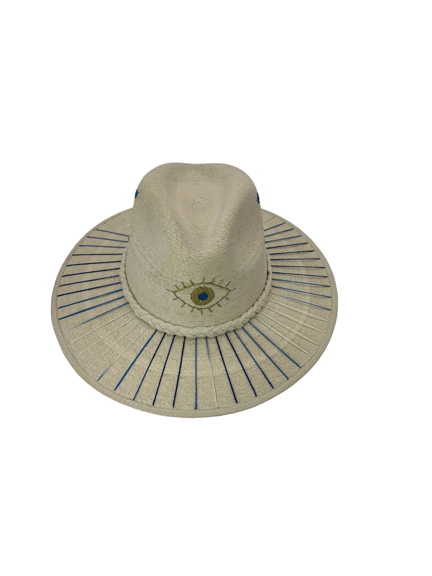 Evil Eye Fine Palm Hat