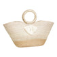 Woven Palm Beach Tote