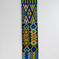 colorful beaded strap with intricate patterns, suitable for cameras or guitars, featuring traditional Huichol designs from Mexico.